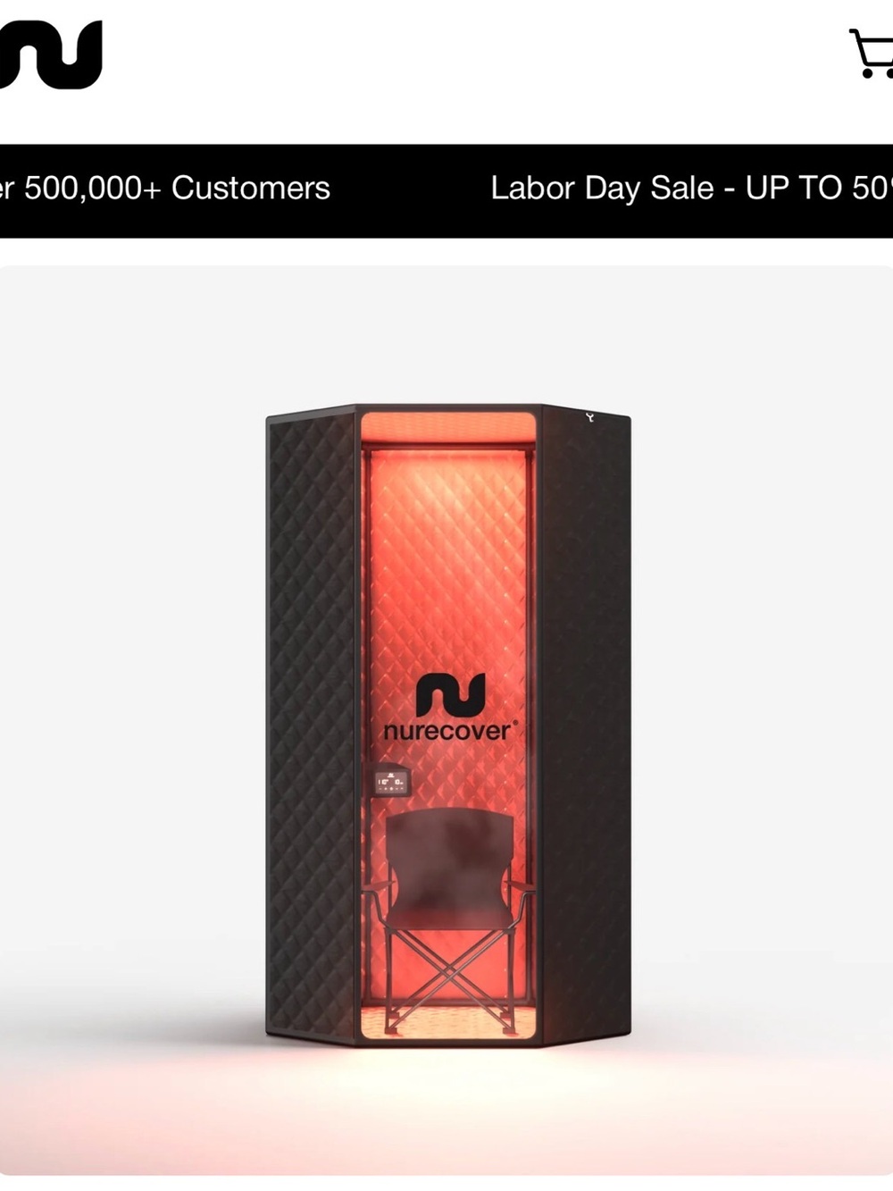 Nurecover Sauna New in Box